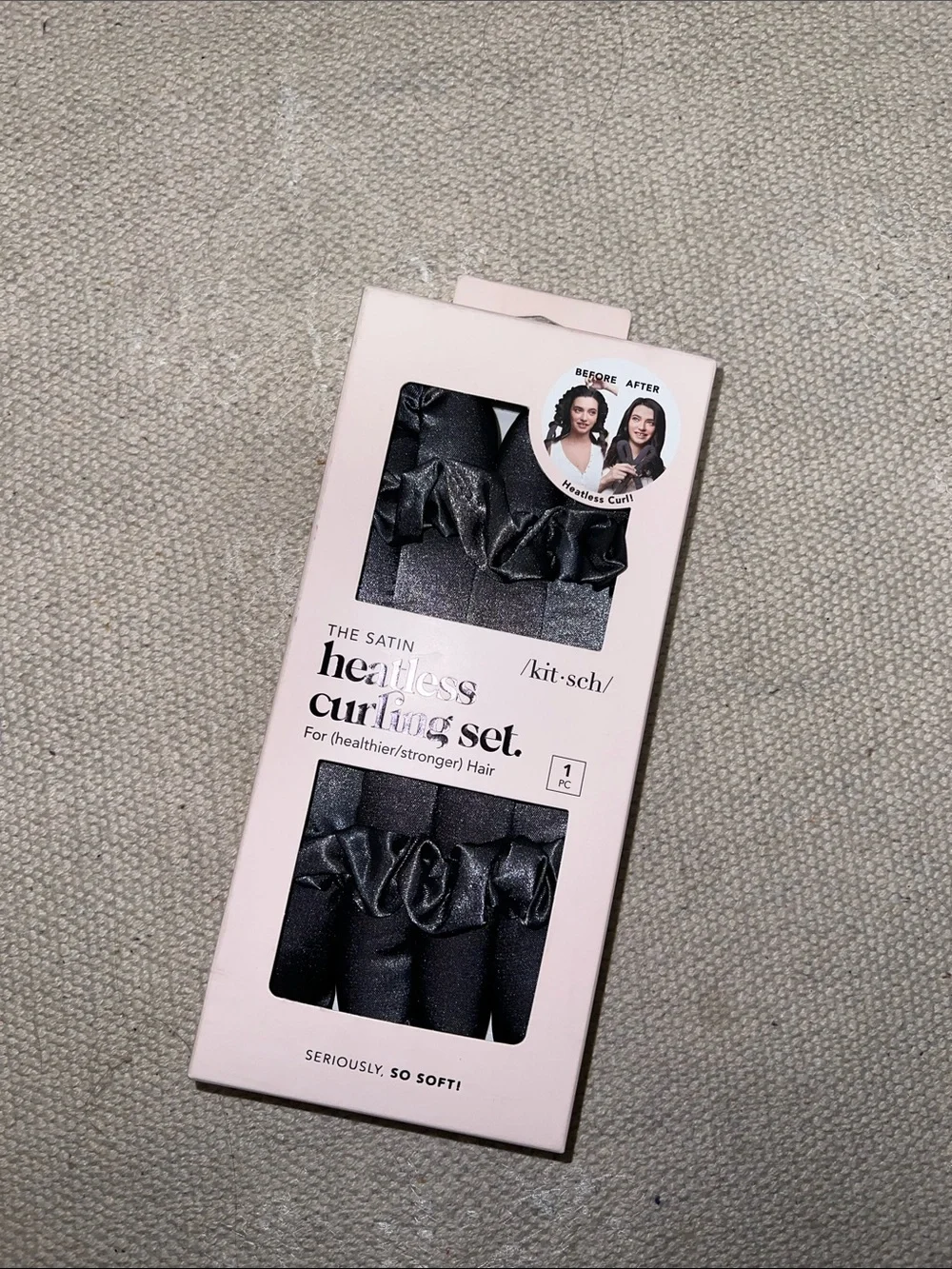 BNIB Kitsch Satin Heatless Curling Set